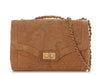 Chanel Small Chevron-Quilted Cork Reissue Flap