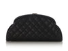 Chanel Black Quilted Caviar Timeless Clutch