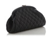Chanel Black Quilted Caviar Timeless Clutch