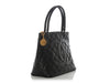 Chanel Black Quilted Lambskin Medallion Tote