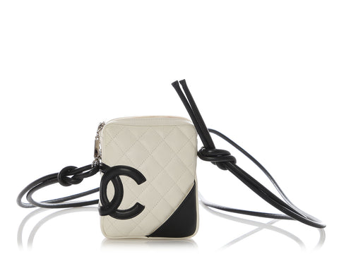 Chanel Mini White Cambon Crossbody