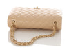 Chanel Maxi Beige Clair Quilted Caviar Classic Double Flap
