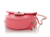 Chanel Large Coral Quilted Lambskin CC in Love Heart Bag