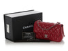 Chanel Mini Red Quilted Caviar Rectangular Classic