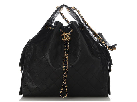 Chanel Medium Black Caviar 25 Bag
