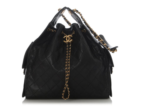 Chanel Medium Black Caviar 25 Bag