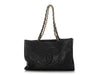 Chanel Large Black Calfskin Shopper