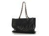 Chanel Large Black Calfskin Shopper
