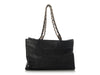 Chanel Large Black Calfskin Shopper