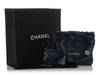 Chanel Small Navy Quilted Shiny Calfskin 22