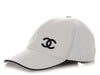 Chanel White CC Baseball Hat