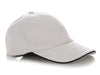 Chanel White CC Baseball Hat