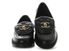 Chanel Black Lambskin Loafers