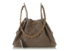 Chanel Small Gray Suede 25 Bag