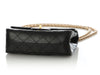 Chanel Mini Black Quilted Aged Calfskin Reissue 2.55