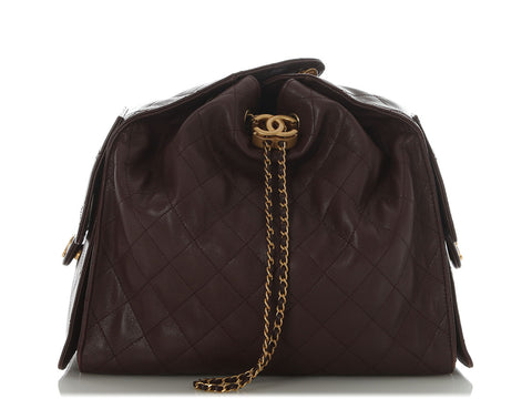 Chanel Medium Brown Caviar 25 Bag