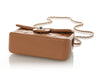 Chanel Mini Caramel Quilted Lambskin Top Handle