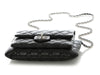 Chanel Small Black Quilted Caviar Crossbody