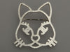 Chanel Crystal Cat Pin