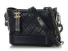 Chanel Small Navy Aged Calfskin Gabrielle