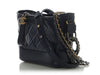 Chanel Small Navy Aged Calfskin Gabrielle