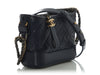 Chanel Small Navy Aged Calfskin Gabrielle