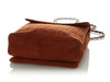 Chanel Vintage Brown Suede Double-Sided Bag