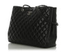 Chanel Black Quilted Lambskin Tote