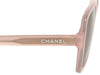 Chanel Rose Claire Square Sunglasses