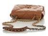 Chanel Medium Brown Quilted Lambskin 19 Flap