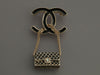 Chanel CC Logo Handbag Pin