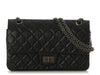 Chanel Black Quilted Distressed Calfskin Reissue 225
