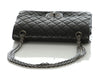 Chanel Black Quilted Distressed Calfskin Reissue 225