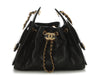 Chanel Mini Black Caviar 25 Hobo