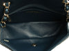 Chanel Mini Dark Blue Quilted Caviar Classic