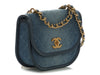 Chanel Small Denim Messenger Bag