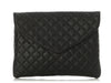Chanel Black Quilted Lambskin Loafers with Pouch