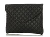 Chanel Black Quilted Lambskin Loafers with Pouch