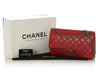 Chanel Red Quilted Aged Calfskin Reissue 226