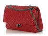 Chanel Red Quilted Aged Calfskin Reissue 226