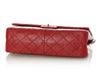 Chanel Red Quilted Aged Calfskin Reissue 226