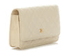 Chanel Beige Quilted Lambskin Wallet on Chain WOC
