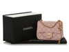 Chanel Mini Pink Quilted Lambskin Pearl Crush Square Classic