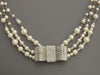 Chanel Crystal Bow Multi-Strand Pearl Necklace