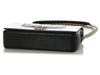 Chanel Medium Black Part-Quilted Calfskin Mademoiselle Flap
