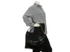 Chanel Black Quilted Shiny Calfskin 22