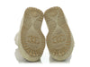 Chanel White Kid Suede and Shearling Lace-Up Boots