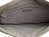 Chanel Large Metallic Silver Quilted Lambskin O Case
