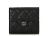 Chanel black classic wallet