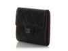 Chanel black classic wallet